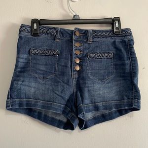 Refuge button fly denim jeans size 6